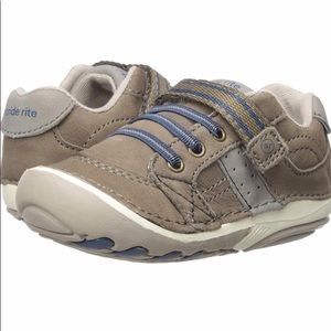Grey Stride Rite baby boy shoes